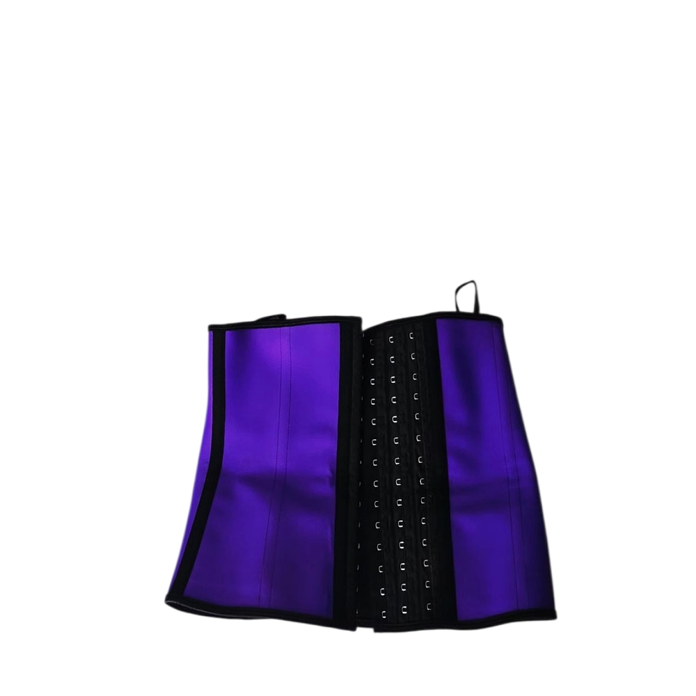 Purple Waist Trainer Steel Bone Corset